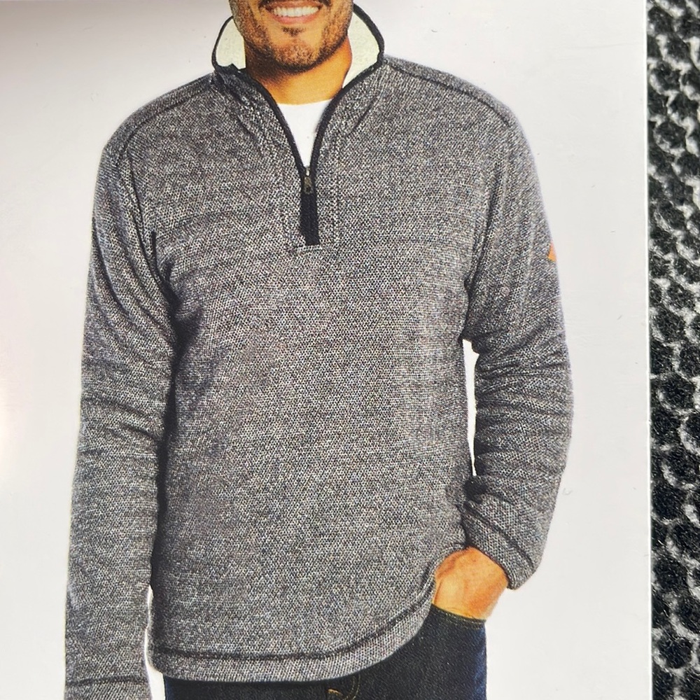 NWT 1/4 zip fleece pullover